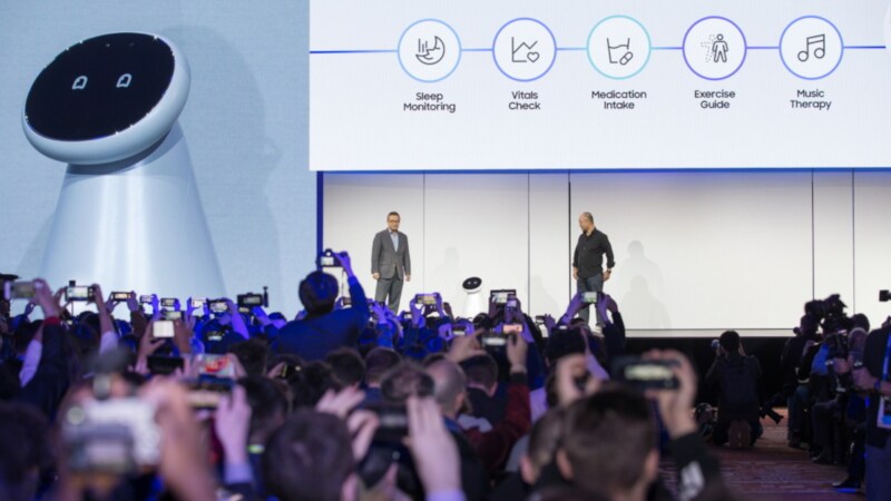 CES2019 Samsung Press Conference Samsug Bot Care Samsung Bot Care