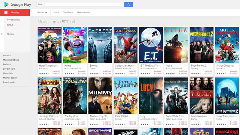 Google Play Holiday Sale Features Discounts on Movies, Books, Comics, and More