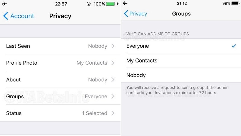 WhatsApp May Soon Let Users Decide Who Can Add Them to Groups WhatsApp May Soon Let Users Decide Who Can Add Them to Groups