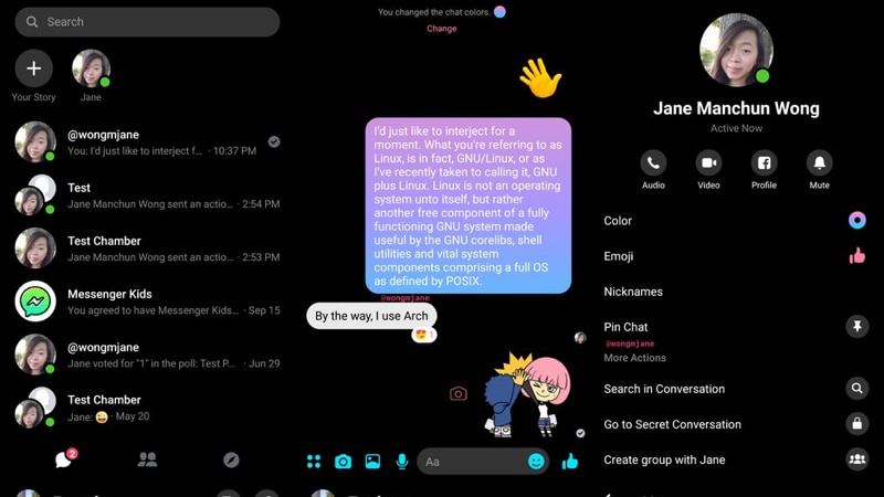 Facebook Messenger Spotted Testing Dark Mode in Select Countries Facebook Messenger Spotted Testing Dark Mode in Select Countries
