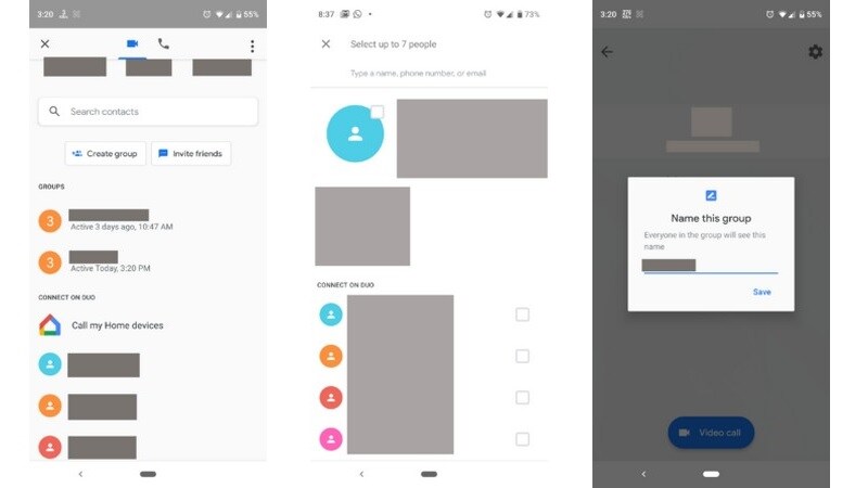 google duo group calling android police full Google Duo