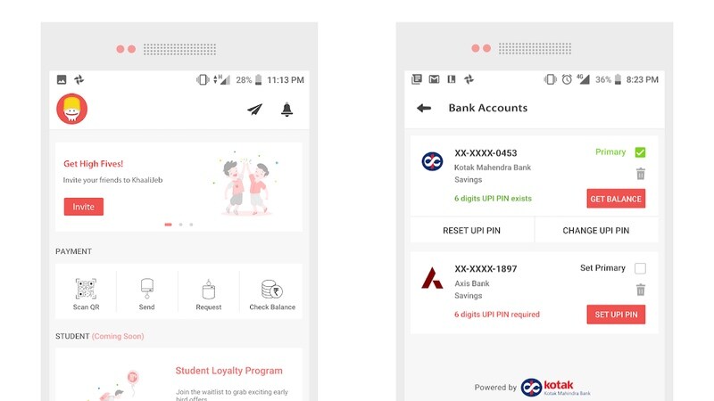 khaalijeb app upi pay vpa KhaaliJeb