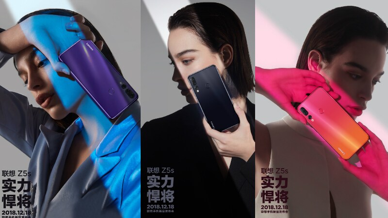 Lenovo Z5s Ferrari SuperFast Variant With 12GB RAM Leaked, Colour Options Teased Ahead of Launch