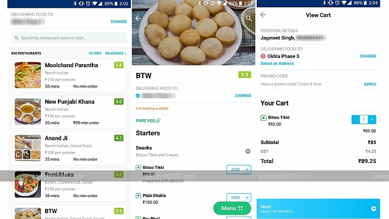 paytm food ordering service gadgets 360 Paytm