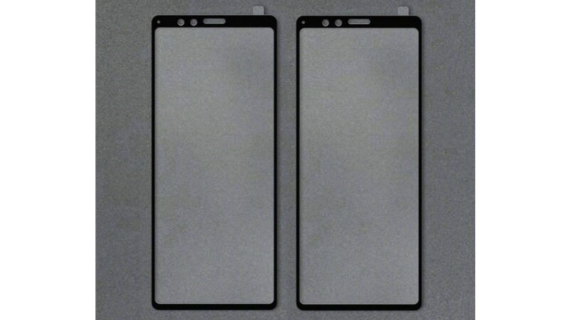 sony xperia xz4 screen protector image weibo Sony Xperia XZ4