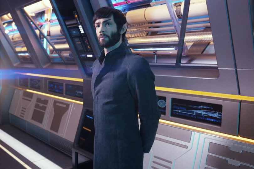 star trek discovery season 2 spock Star Trek Discovery season 2 Spock Ethan Peck