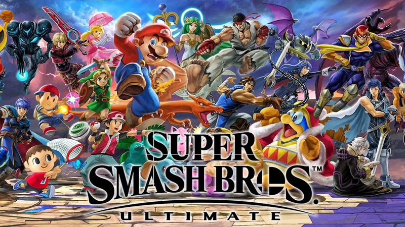 super smash bros ultimate nintendo switch cover 