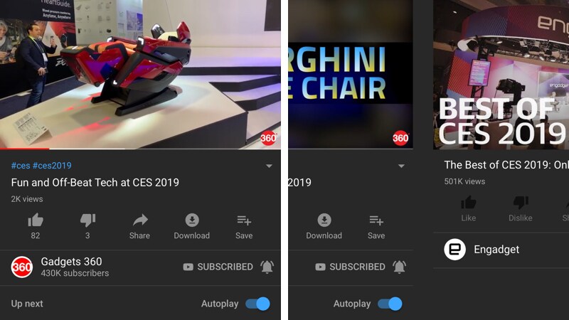YouTube for iOS Now Lets You Swipe Through Videos, Making It Similar to Instagram Stories