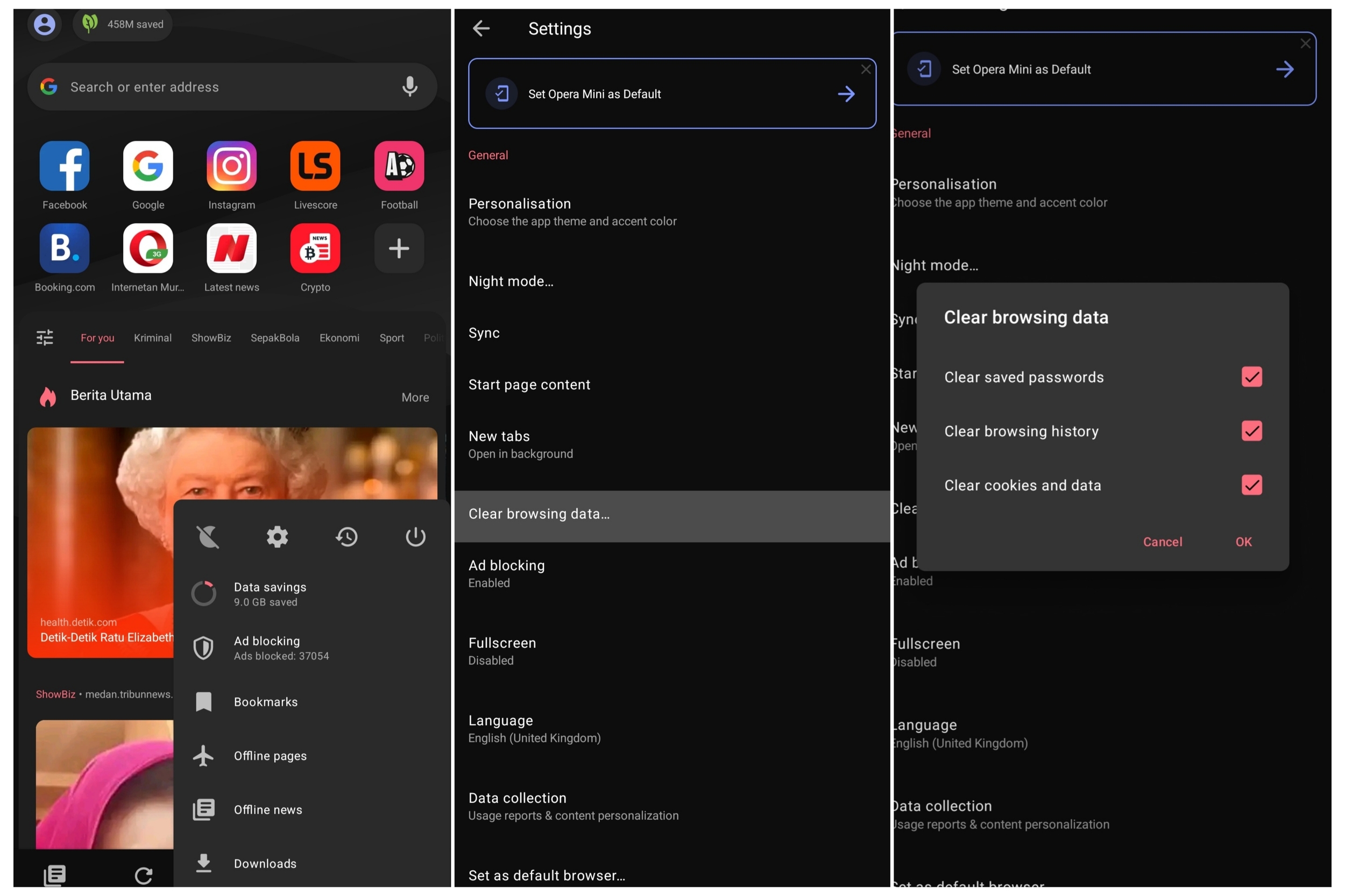 Browser Opera Mini